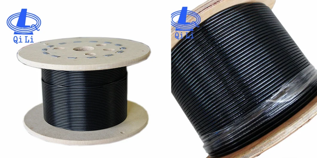 PVC/PE Nylon Coated Stainless Steel Wire Rope/Cable