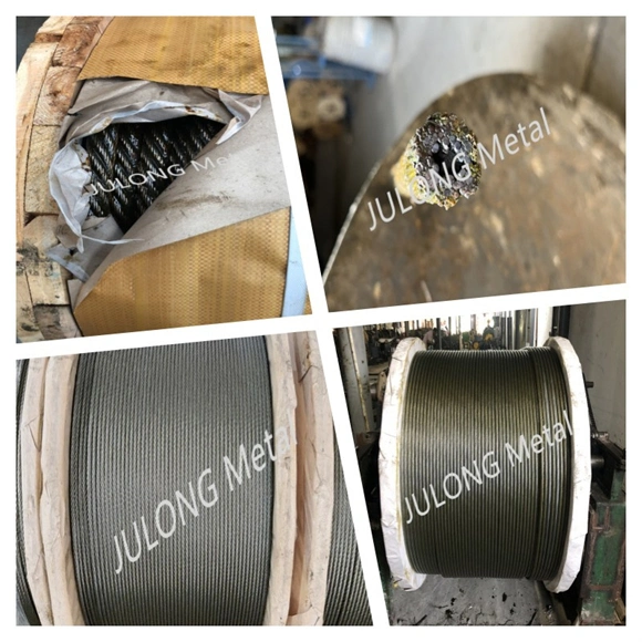 Soft State Steel Wire Rope for Elevator and Lifting Applications