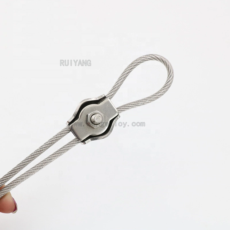 Stainless Steel Simplex Wire Rope Clamp