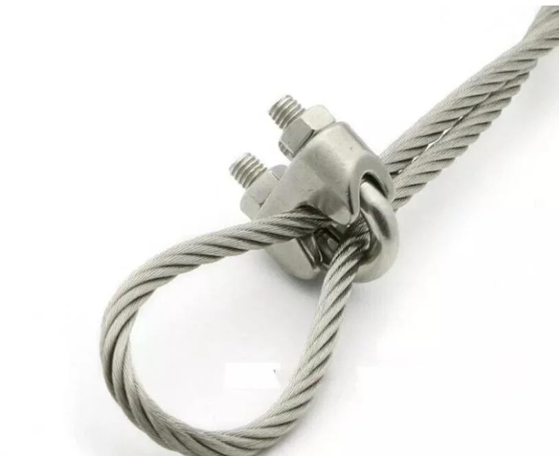 Galvanized Steel Wire Rope Clamp Stainless Steel Rope Clamp