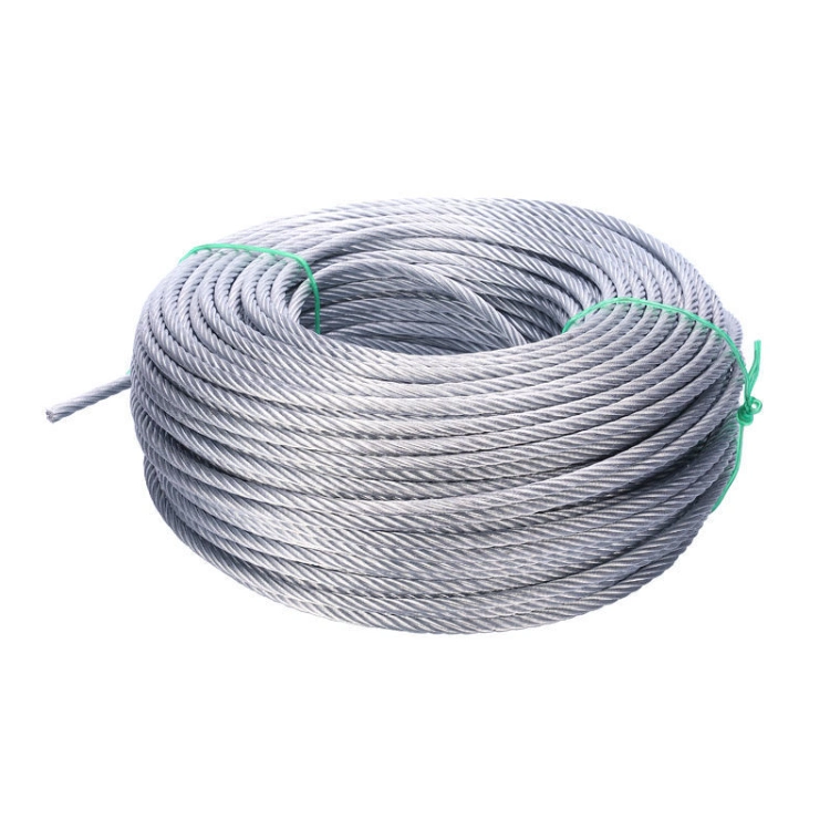 Bare Steel Wire Rope Galvanized Non-Plastic 23456810mm Steel Wire Non-Plastic Fruit and Vegetable Planting Agricultural Industry