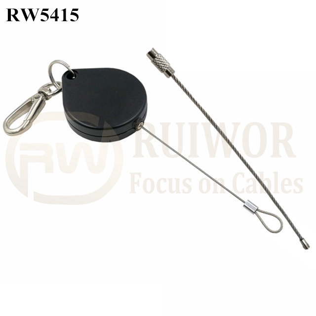 RW5415 Heart-Shaped Security Pull Box Plus Wire Rope Ring Catch