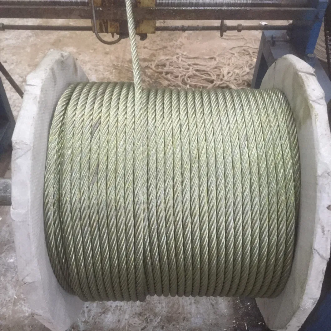 Ungalvanized Steel Wire Rope 6X36+FC Cables 6*36+Iwrc