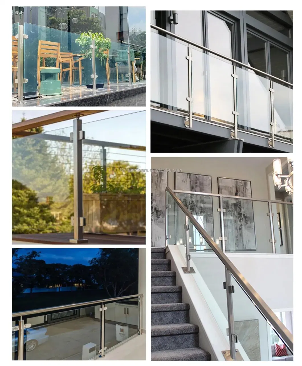 Customized Design Stainless Steel Cable Railing/ Wire Rope Balustrade for Balcony