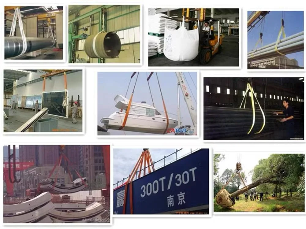 Competitive Factory Price 1ton3ton5ton Duplex Flat Woven Webbing Sling Lifting Steel Pipe
