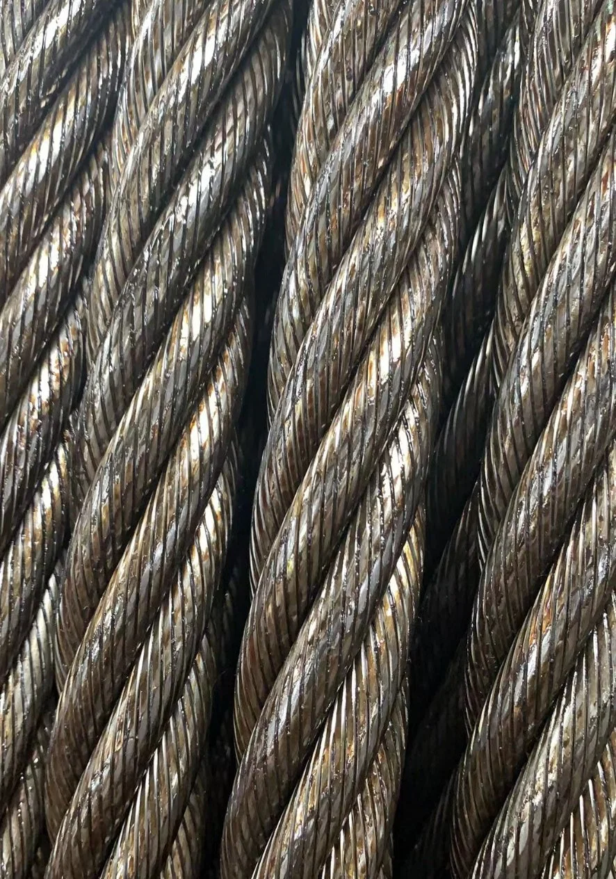Galvanized/ Ungalvanized Steel Wire Rope 6X19+Iwrc 6mm Steel Cable 3/16&prime;&prime; 1/4&prime;&prime;
