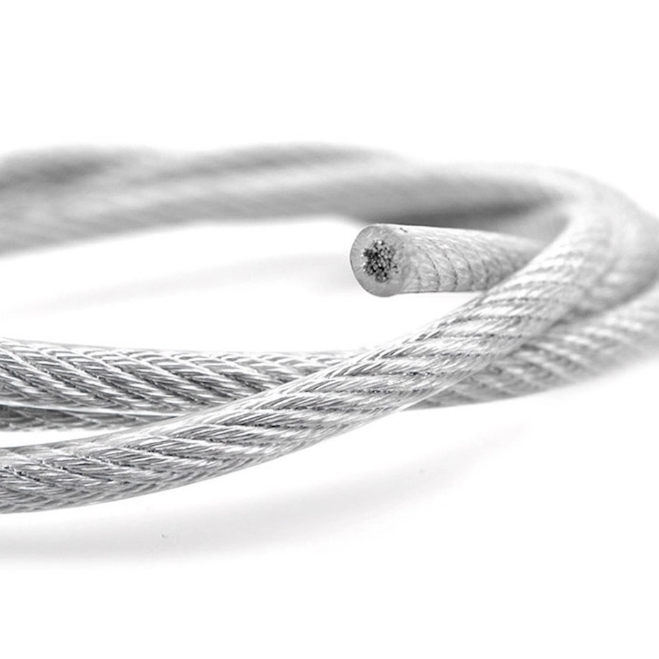 Plastic Coated PVC Coated Stainless Steel Wire Rope