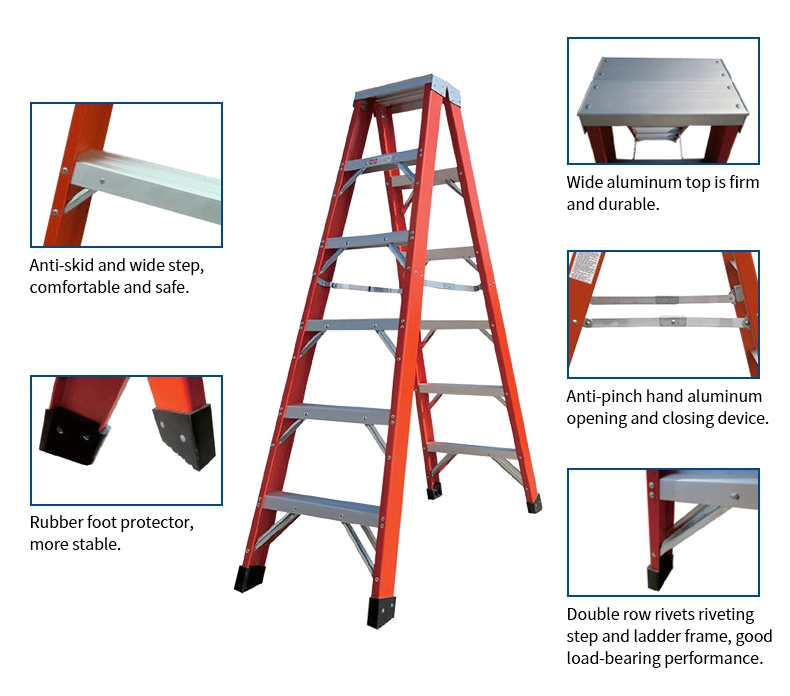 Aluminum Ladder China Supplier Stainless Steel Aluminum Cable Ladder Support Systems