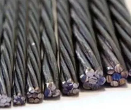 15.2mm Prestressed Steel Strand Anchor Cable Low Slack High Strength Steel Strand