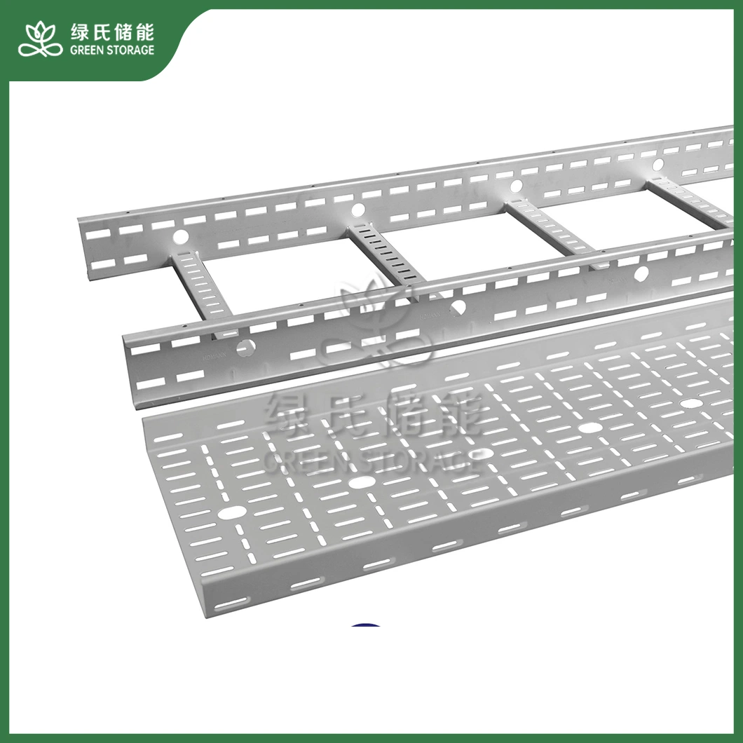 Green Storage Steel Cable Tray Manufacturers Cable Ladder Cable Trays China Indoor Cable Tray Ladder for Medical Equipment