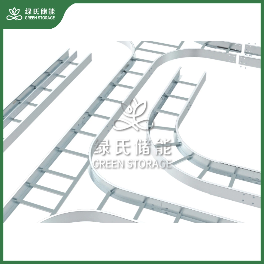 Green Storage Steel Cable Tray Manufacturers Cable Ladder Cable Trays China Indoor Cable Tray Ladder for Medical Equipment