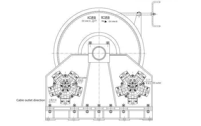 Marine Hydraulic Electric Mooring Anchor Windlass