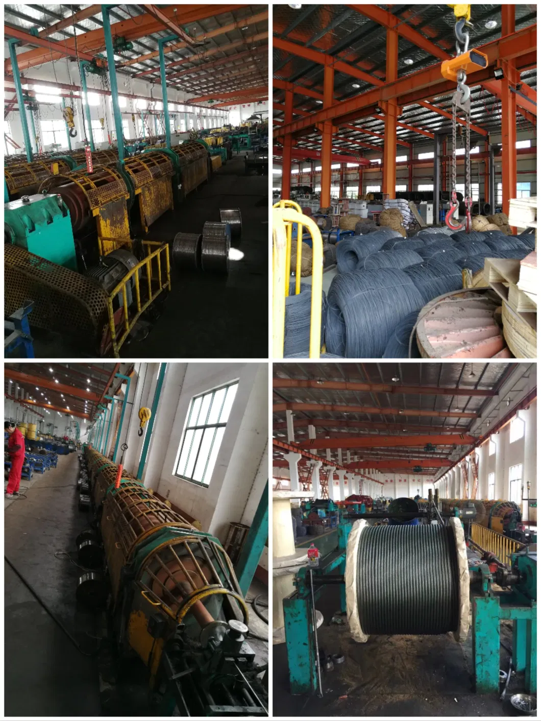 Steel Cable, Steel Wire Rope, Ungalvanized and Electric Galvanized 6X36ws+FC 18mm