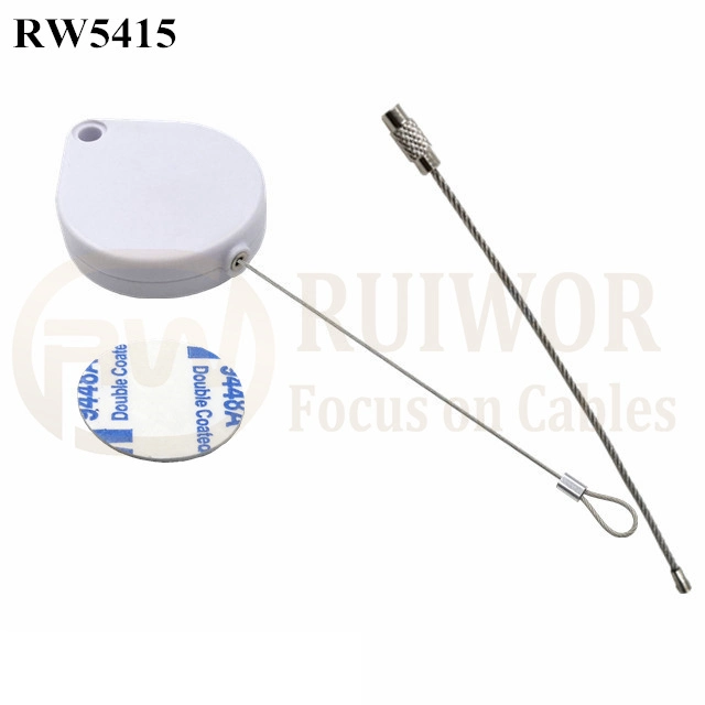 RW5415 Heart-Shaped Security Pull Box Plus Wire Rope Ring Catch