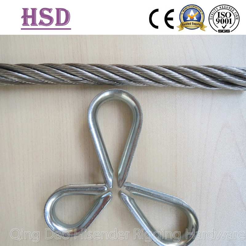 Ss316 Wire Rope. Good Quality, High Test, Rigging Hardware, Marine Hardware