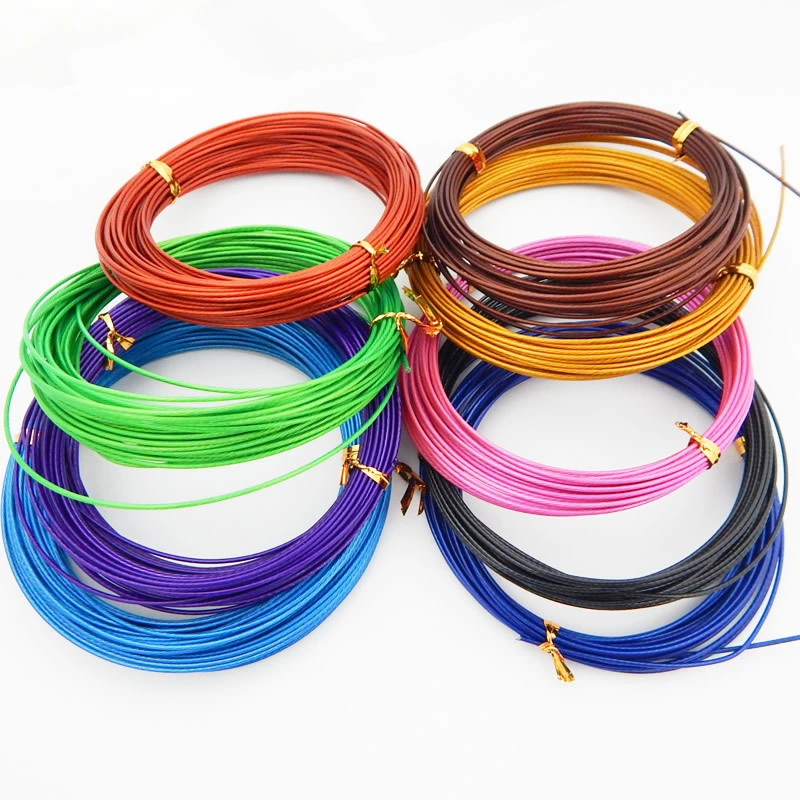 OEM Nylon Coated Steel Wire Rope Stainless Steel Wire Rope with Coating for Fishing Line