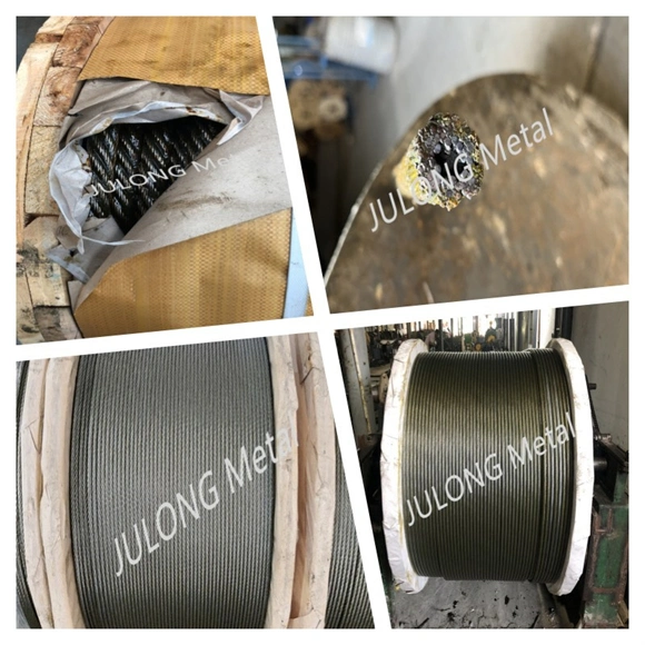 Non-Rotating Steel Wire Rope - High Strength 19X7-6mm Construction, 11mm Diameter