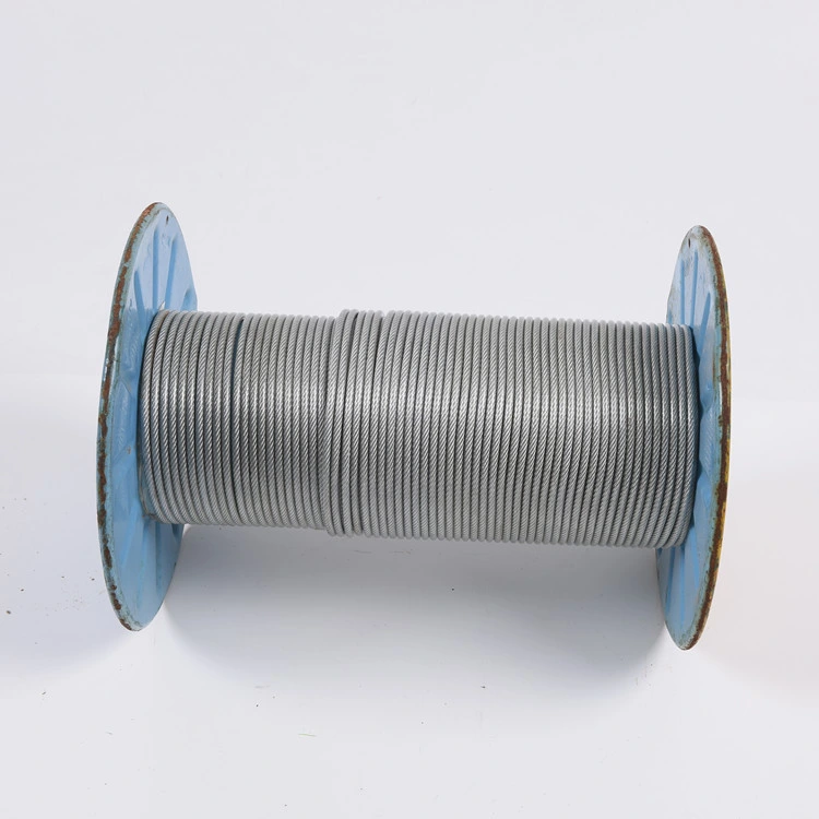 Bare Steel Wire Rope Galvanized Non-Plastic 23456810mm Steel Wire Non-Plastic Fruit and Vegetable Planting Agricultural Industry