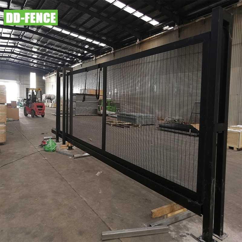 Electric Remote Control, Electrically Operated Gate, Hot DIP Galvanized, Assemble Type Gate