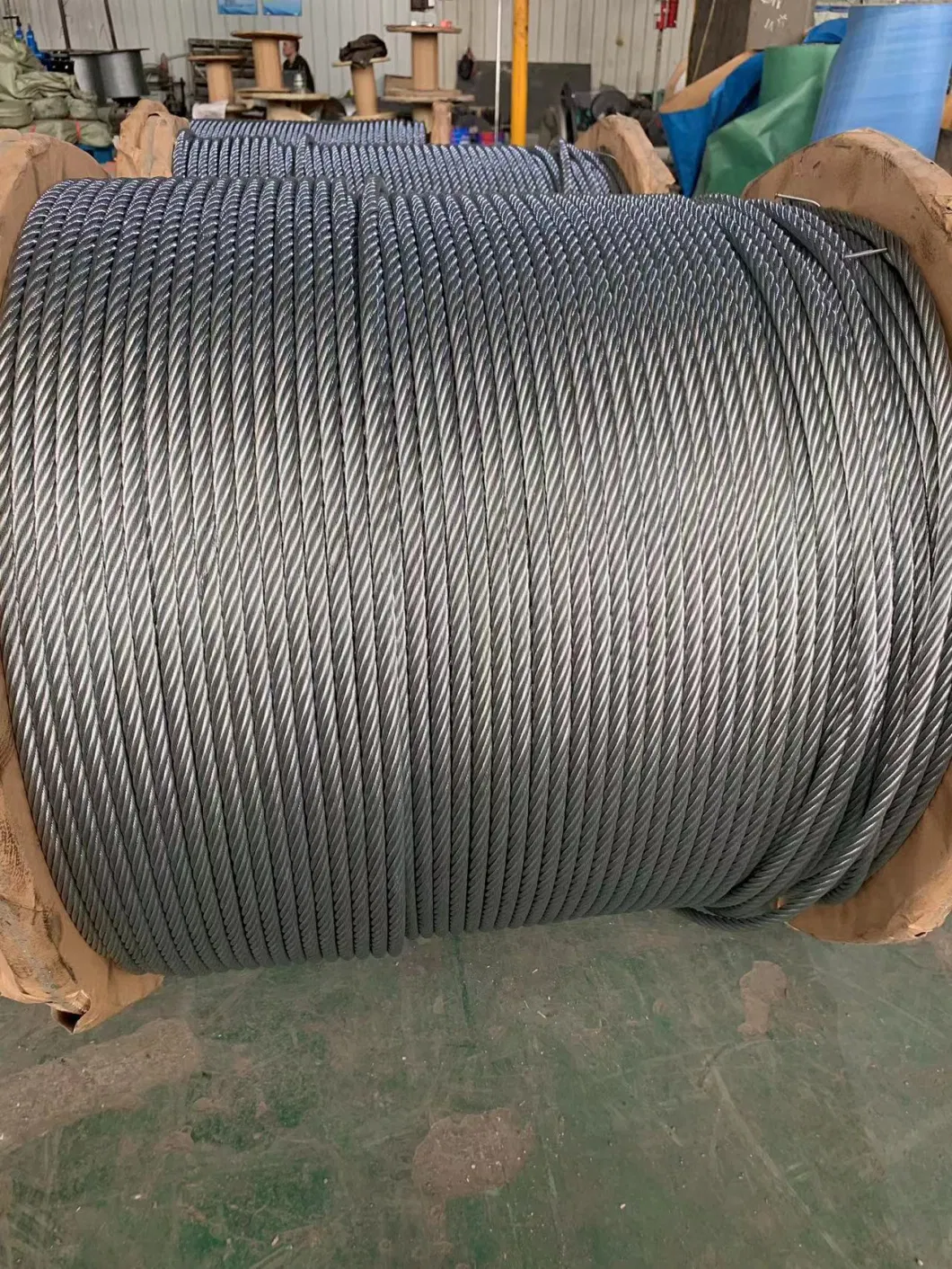 Hot DIP Galvanized Steel Wire Rope 6X19 + FC/Iws/Iwrc 10mm 12 Zinc Roll