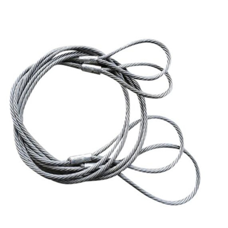 Hot Sale Thimble Eye Stainless Steel Wire Rope Lifting Sling
