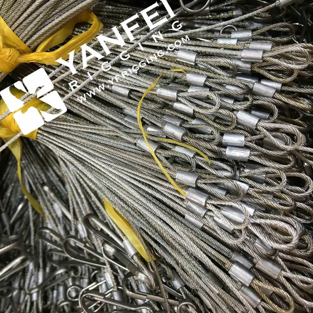 Stainless Steel 304 Steel Wire Rope with Simplex Hook