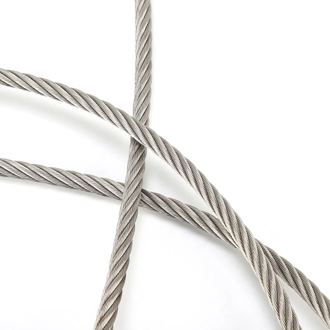 Stainless Steel Wire Rope Pressed with Rigging Thimble Snap Hook