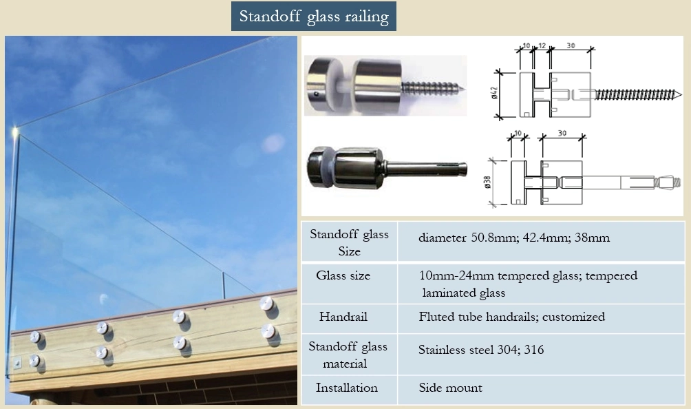 Hot Selling Round Post Cable Rope Balustrade