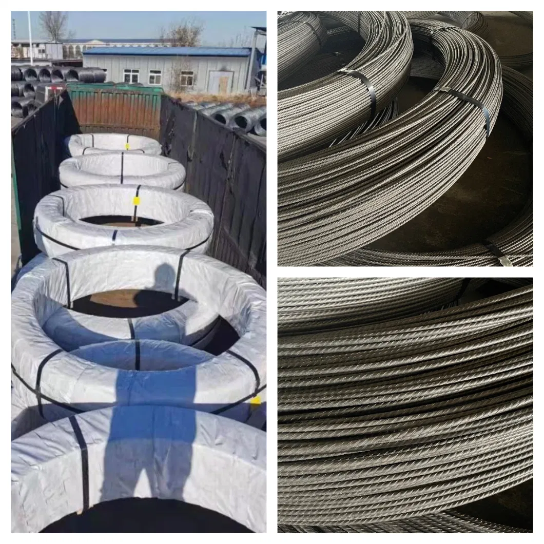 Manufacture Price/Helical/PC Wire/4.80mm/High Carbon/High Strength/Construction