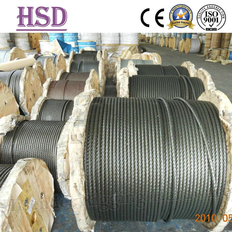 Wire Rope, Packing with Wooden Reel, Galvanized and Ungalvanized, Ss316, Ss304,