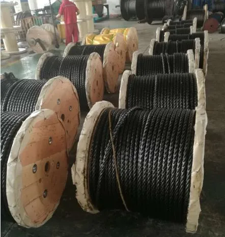 Compacted Wire Rope, Galvanized Steel Wire Rope, Cable De Acero, DIN3058
