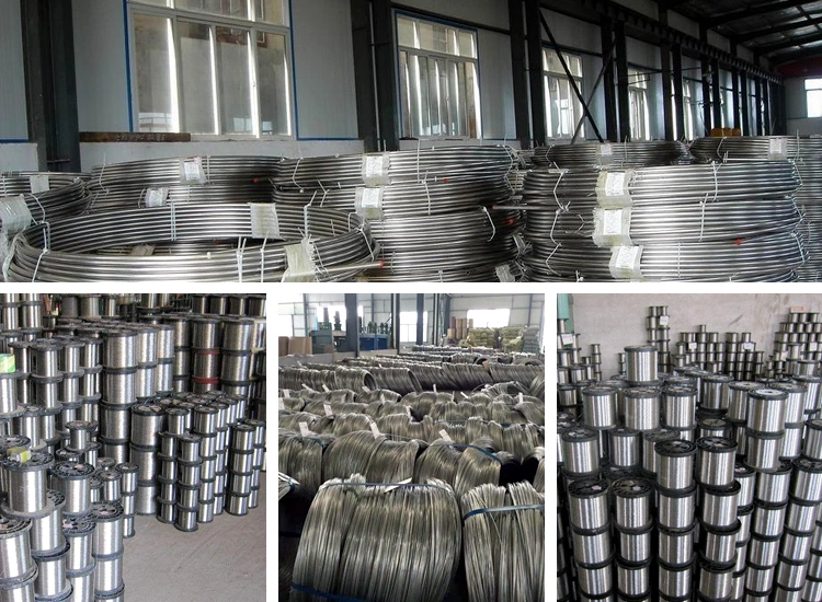 304/304h/304L/316/316L 316 AISI Stainless Steel Wire Rods, Ss430 Fittings Sterling Resistance Stainless Steel Wire Rope