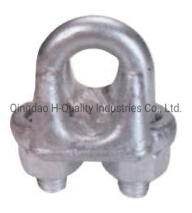 Hot DIP Galvanized Carbon Steel U. S. Type Drop Forged Wire Rope Clip