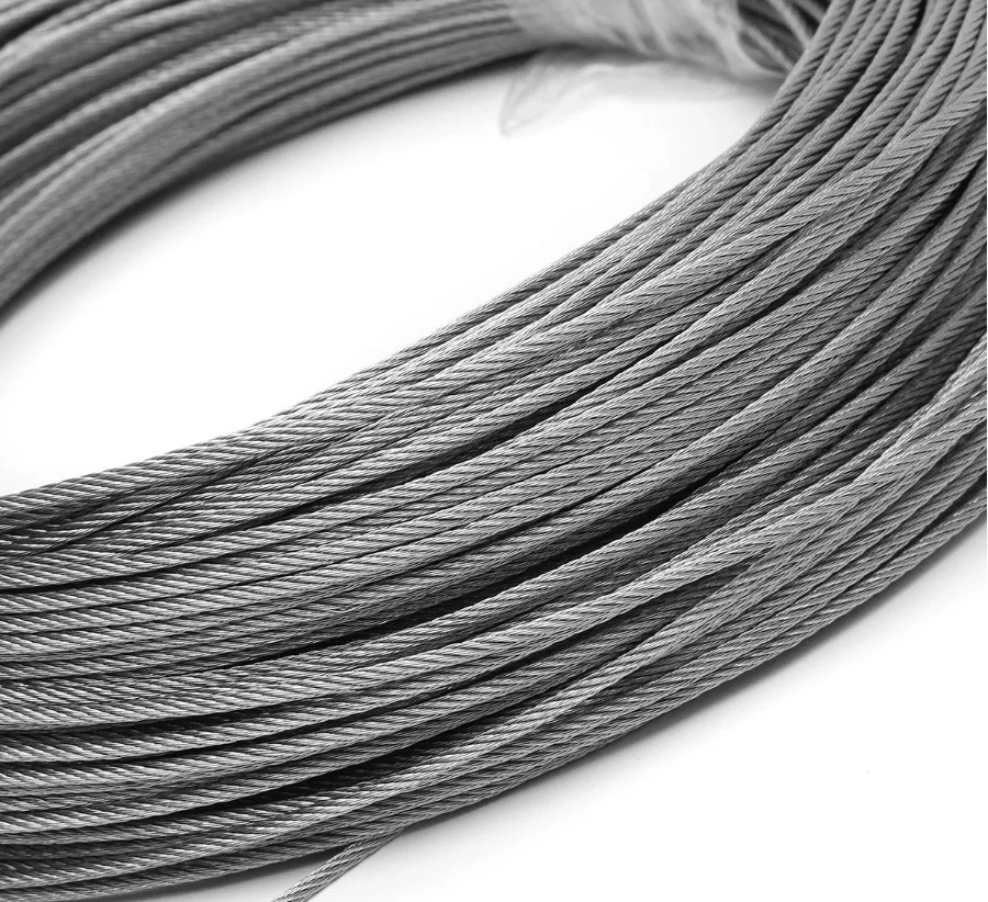 3.2mm 7X7 G316 Stainless Steel Wire Rope