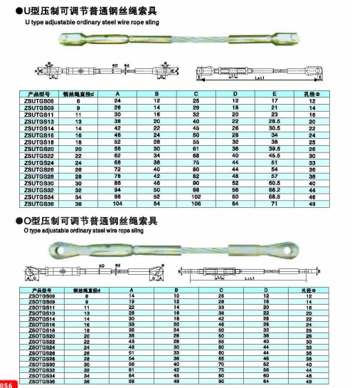 Steel Wire Rope Sling for Lifting Harbor, Mining, Rigging Hardware