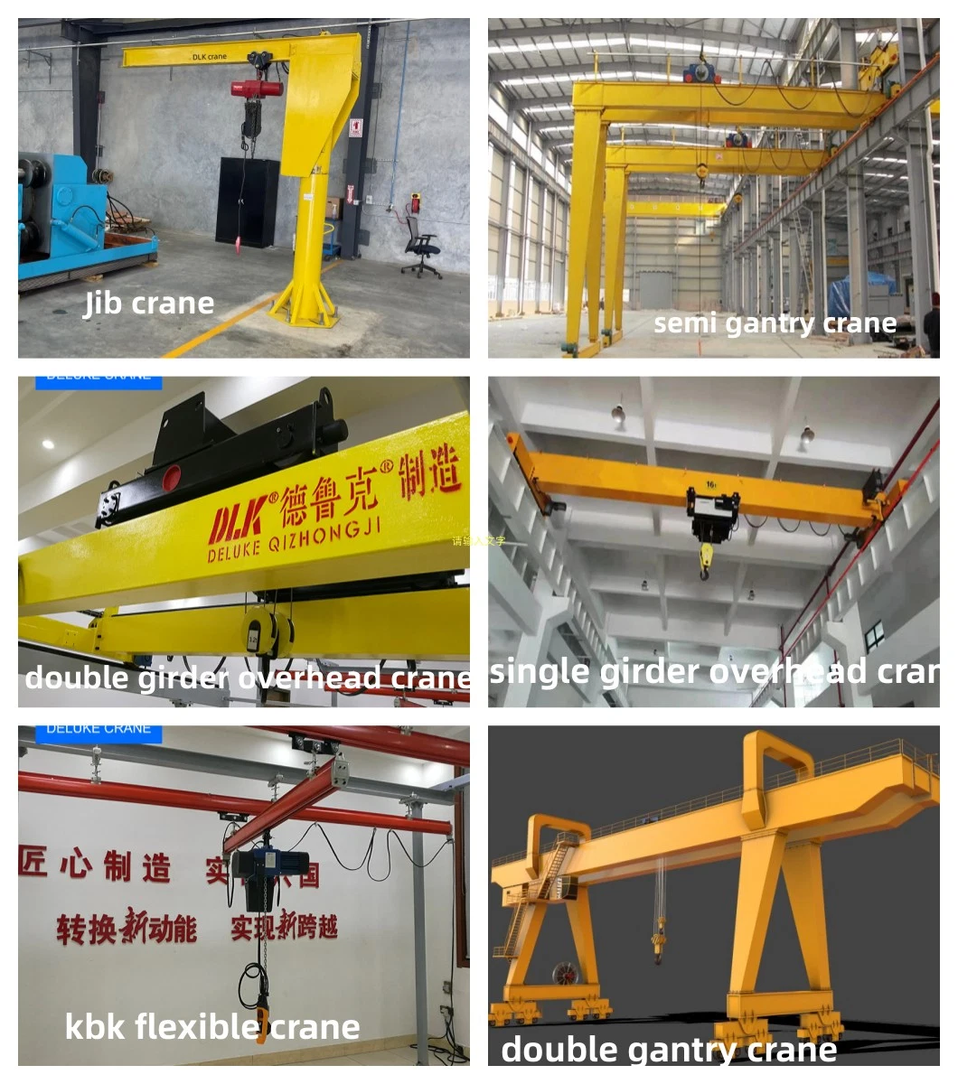 Bmh Electric Hoist Semi Gantry Crane A5 Outdoor Steel Yards