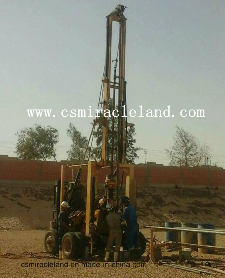 Xy-3 Wheel Type Portable Hydraulic Geotechnical Engineering Exploration Core Drilling Rig (600m)