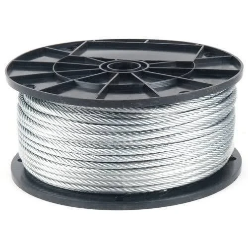 4X31ws+FC Galvanized Wire Rope 8.3mm, Steel Wire Rope