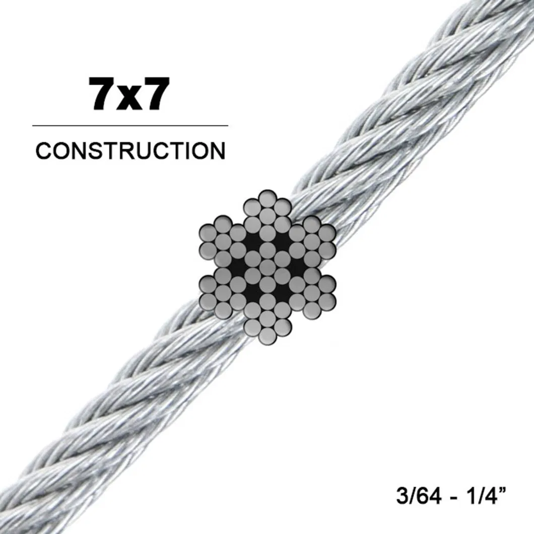 High Quality Galvanized Steel Wire Rope