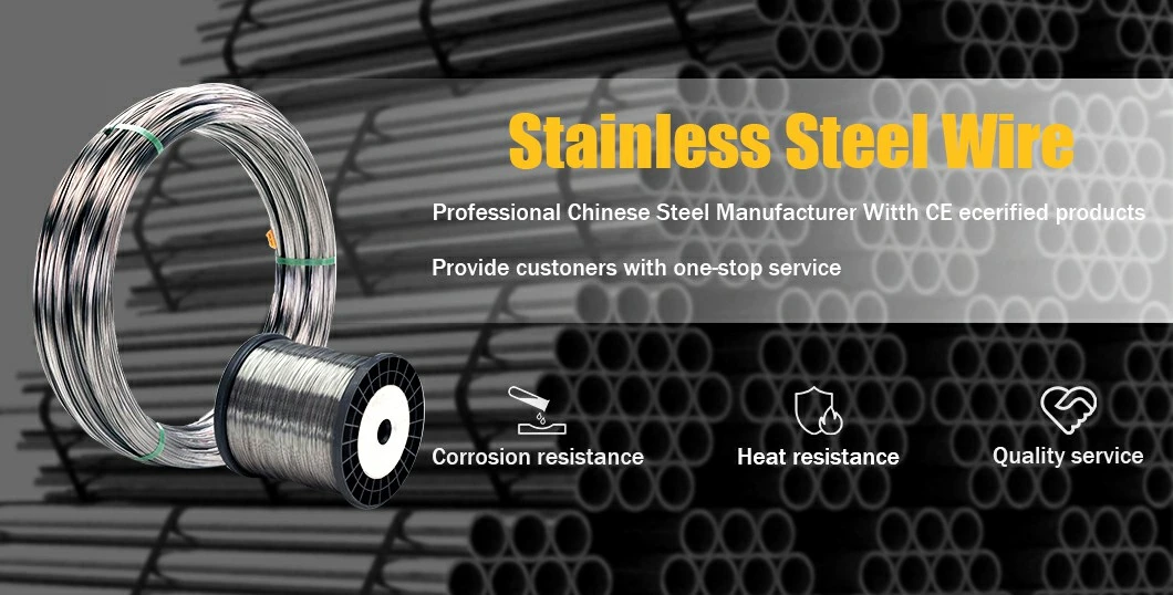 High Tensile Strength Wire 304 Wire Rope 304 7X19 Iwrc 10mm 12mm PVC Coated Stainless Steel Wire Ss 304/316/321 Stainless Steel Wire