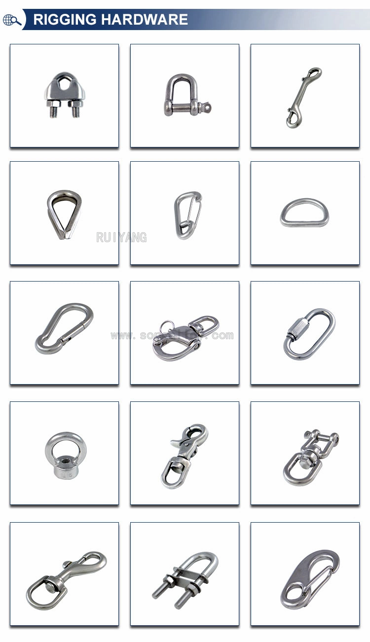 Stainless Steel Wire Rope Thimble for Cable