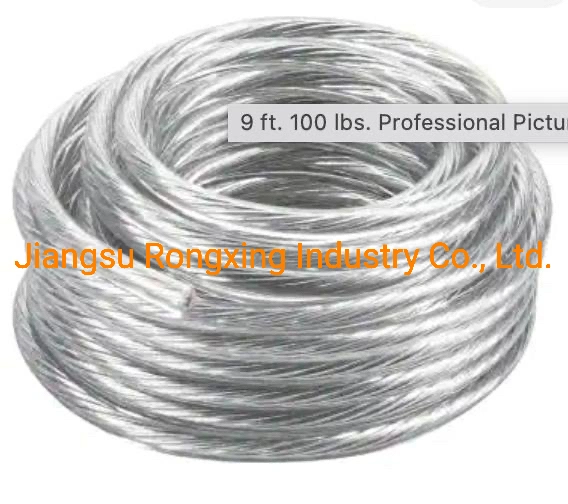 Aircraft Cable Hot DIP Galvanized Steel Wire Rope 6*19+FC-12.0mm