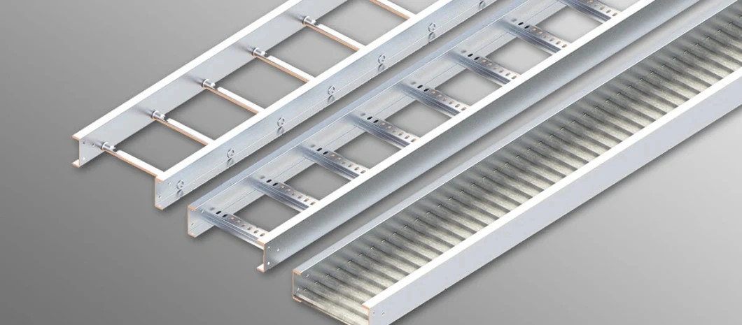 Hot DIP Galvanized Trapezoidal Cable Tray, Stainless Steel Cable Ladder