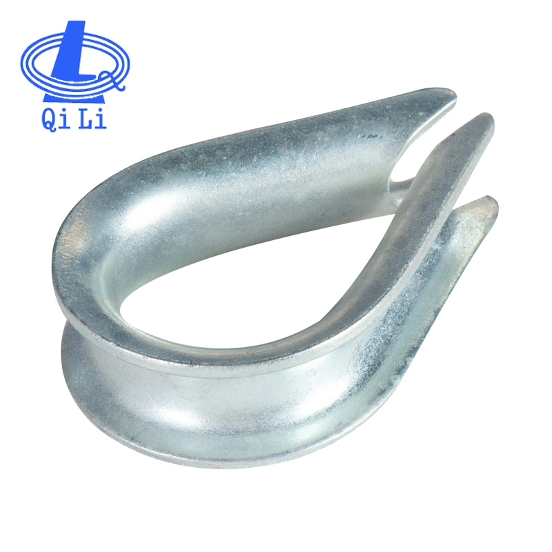 European Type Stainless Steel Wire Rope Thimble