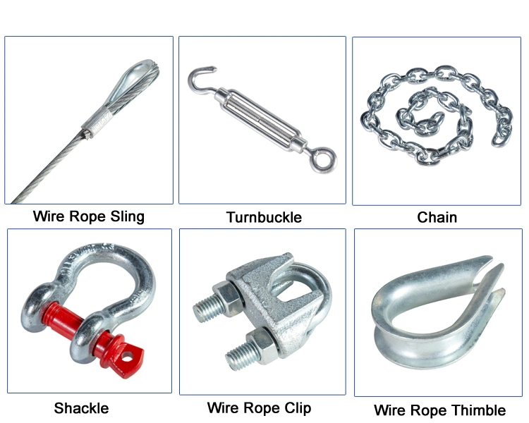 Stainless Steel Wire Rope Sling Chain Swivel