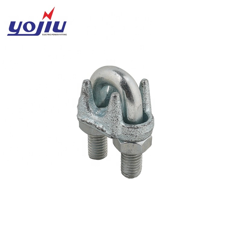 Selling Factory U Bolt Type Electric Cable Connector Clamp Stainless Steel Wire Rope Clip