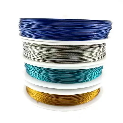 1X7, 1X19 6X7, 7X7, 7X19, Plastic Coated Stainless Steel Wire Rope
