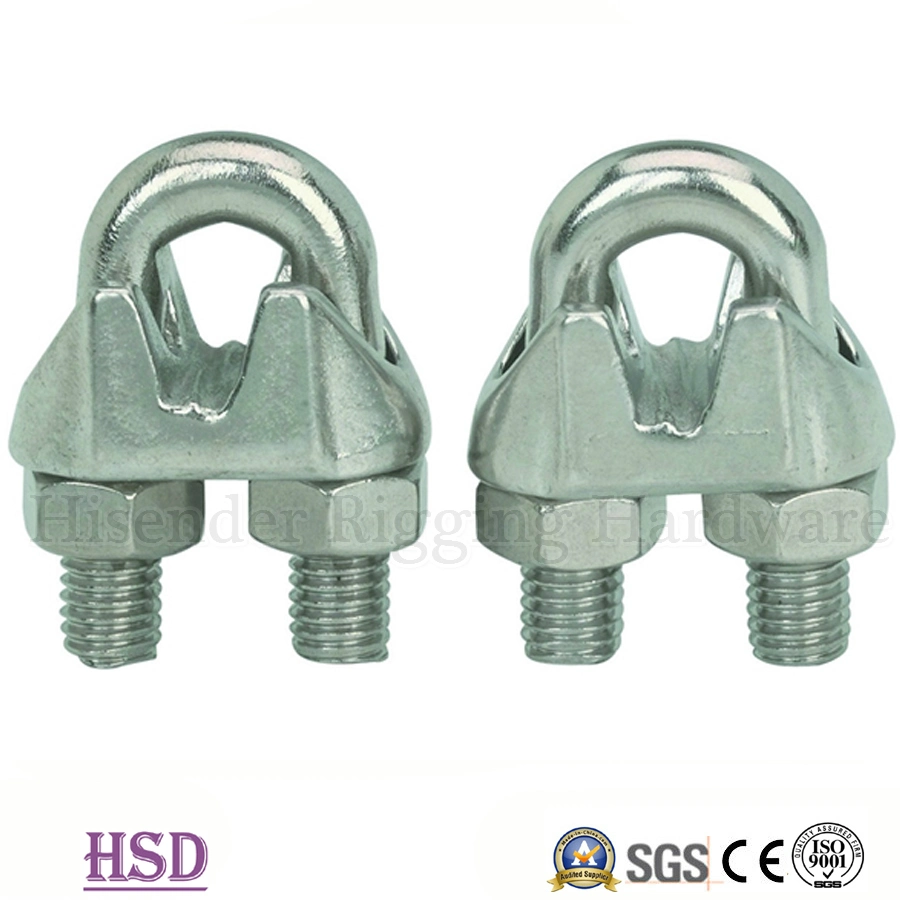 Marine Hardware Cable Fittings Stainless Steel U. S Type Wire Rope Clips for Lifting