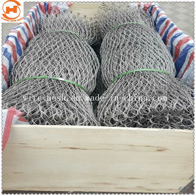 Rust Resistant Black Oxide Stainless Steel Rope Wire Mesh