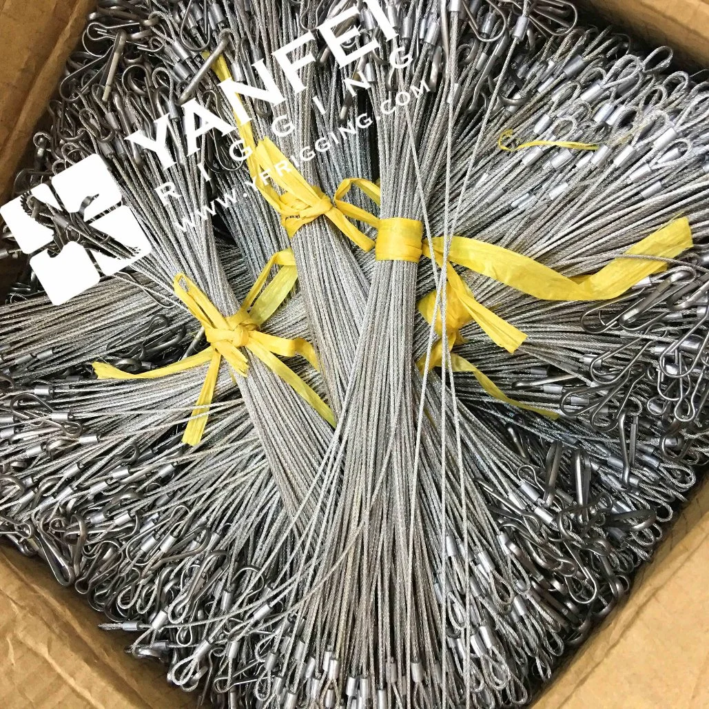 Stainless Steel 304 Steel Wire Rope with Simplex Hook